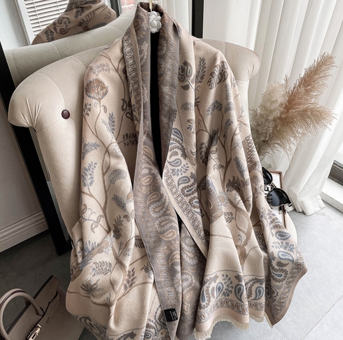 400g thick version Bluebird scarf for womens winter highend warm